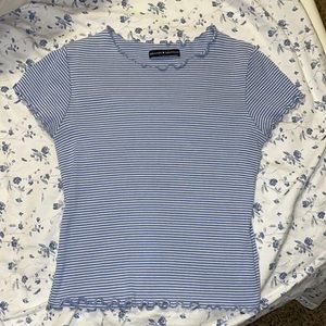 Brandy Melville striped crop top